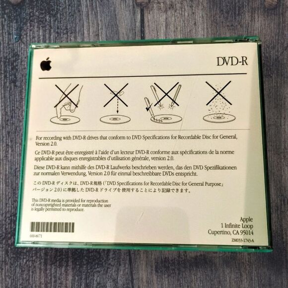 Apple DVDR Blank Disc 4.7 GB - Picture 2 of 3